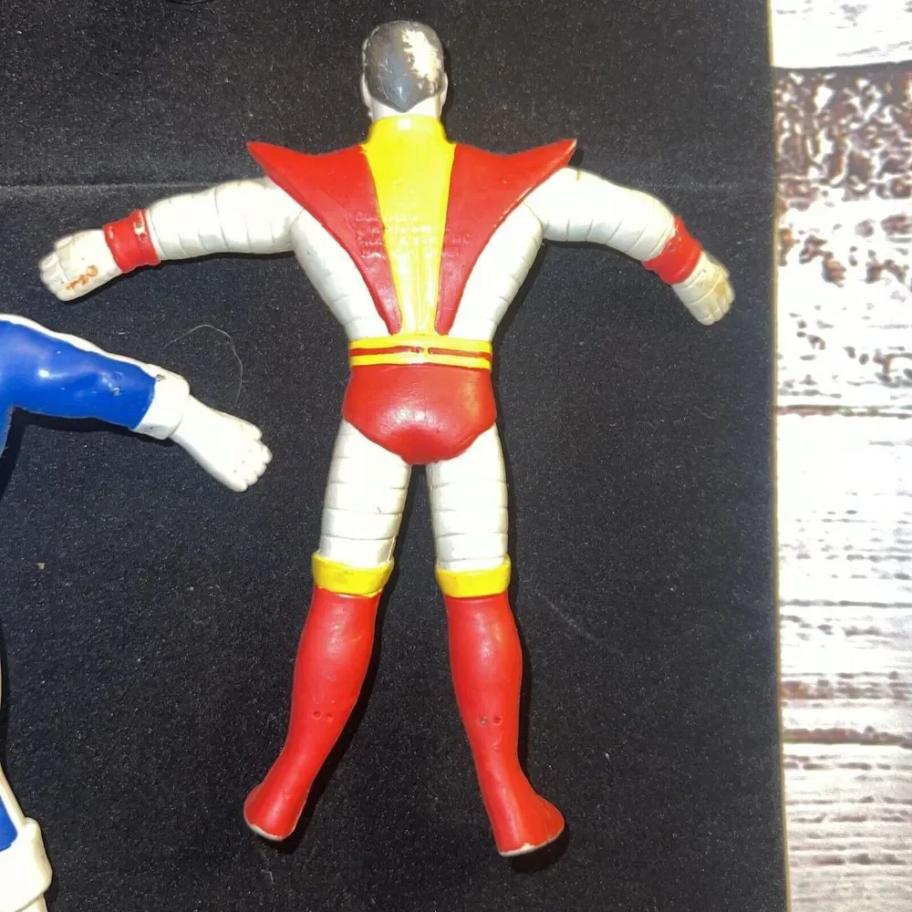 Assortment Of Action‎ Figures Some Are Bendable